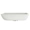 Anzzi Solstice Square Glass Vessel Bathroom Sink with White Finish LS-AZ912 - alternate 5